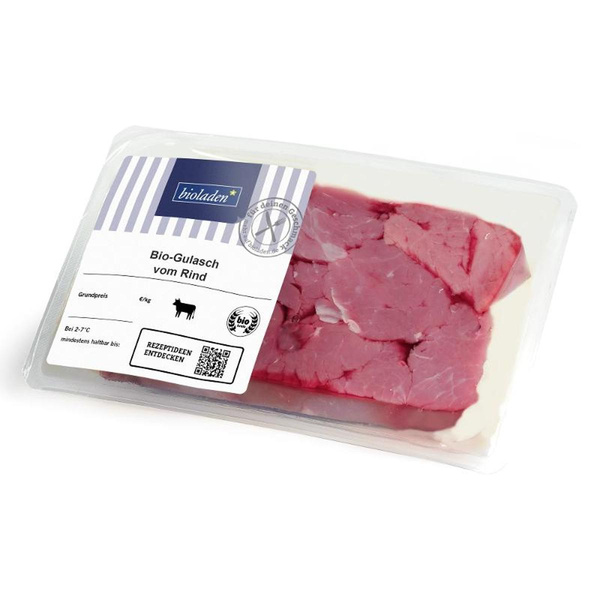 Produktfoto zu Rindergulasch, ca.400g