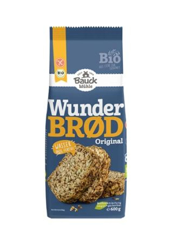 Produktfoto zu Wunderbrod Backmischung glutenfrei