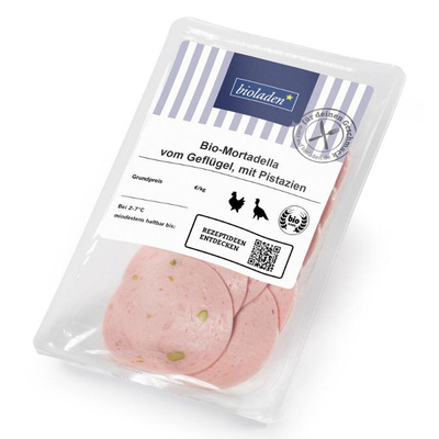 Produktfoto zu Geflügel Mortadella-Pistazie