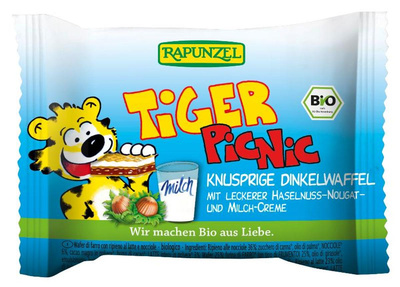 Produktfoto zu Vollkornwaffel Tiger Picnic 24x23g