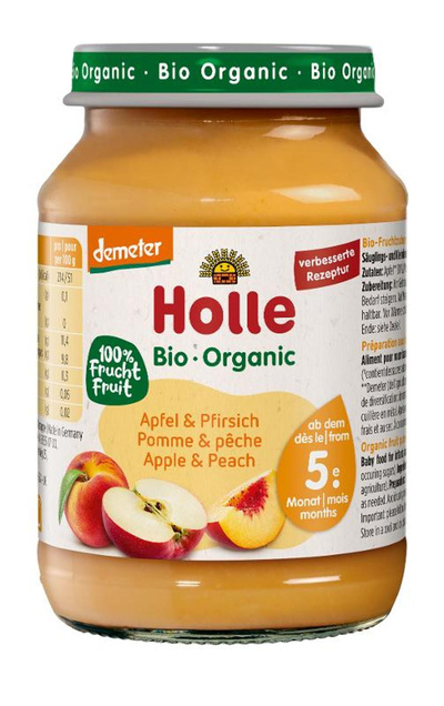 Produktfoto zu Baby Apfel Pfirsich 6x190g