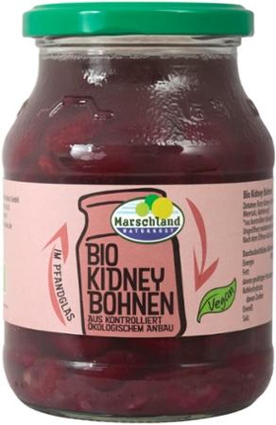 Produktfoto zu Kidneybohnen im Pfandglas 6x500g