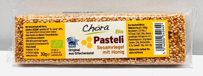 Produktfoto zu Pasteli - Sesam Riegel mit Honig
