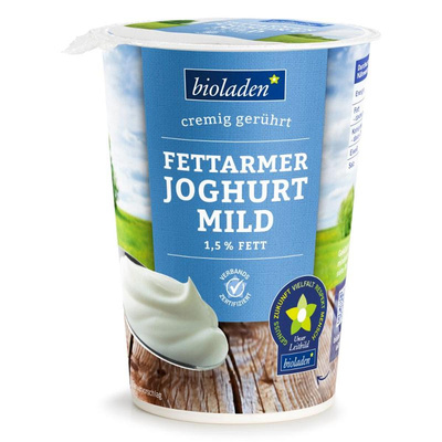 Produktfoto zu Joghurt natur 1,5 % Becher 6x500g