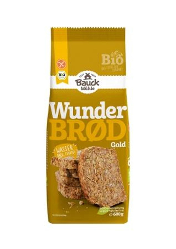 Produktfoto zu Brotbackmischung Wunderbrot Gold glutenfrei