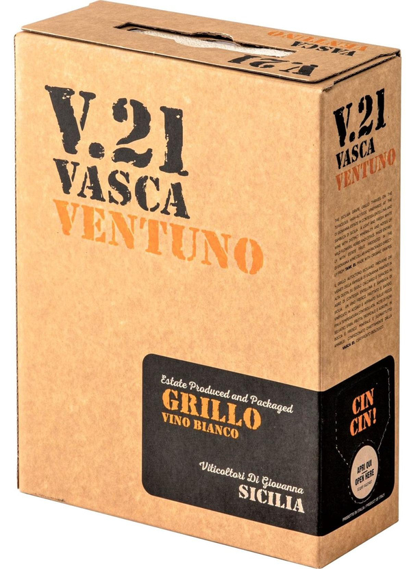 Produktfoto zu Grillo DOC Sicilia 3l Bag in Box
