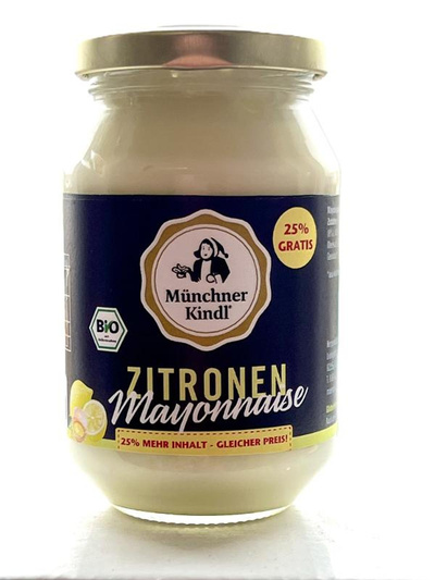Produktfoto zu Zitronen Mayonnaise Münchner Kindl