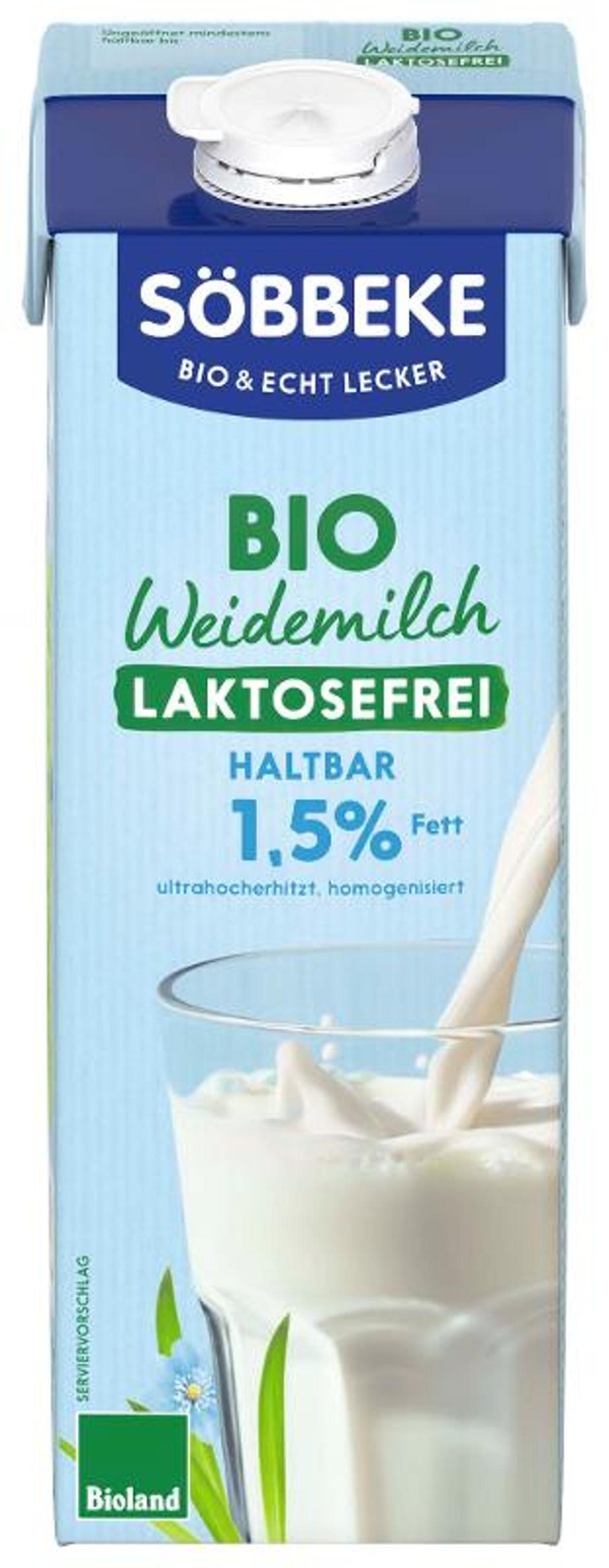 Produktfoto zu Lactosefreie H-Kuhmilch 1,5%, 12x1 Liter