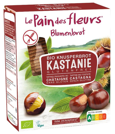 Produktfoto zu Blumenbrot Kastanie glutenfrei