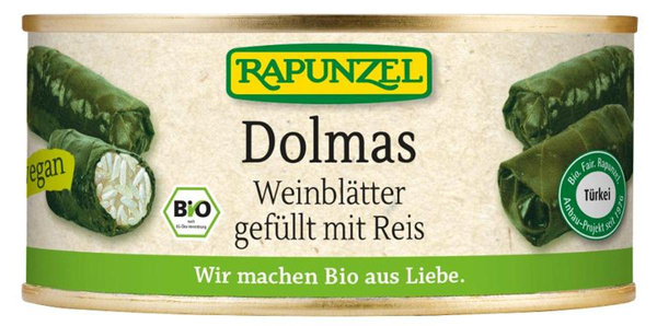 Produktfoto zu Dolmas Weinblätter gefüllt mit Reis