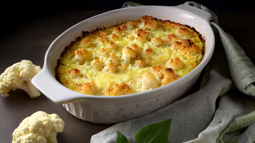 Rezeptbild für Blumenkohlgratin