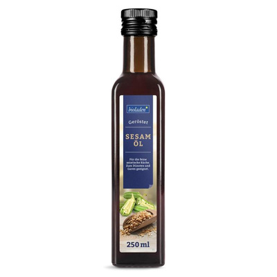 Produktfoto zu Sesamöl geröstet bioladen