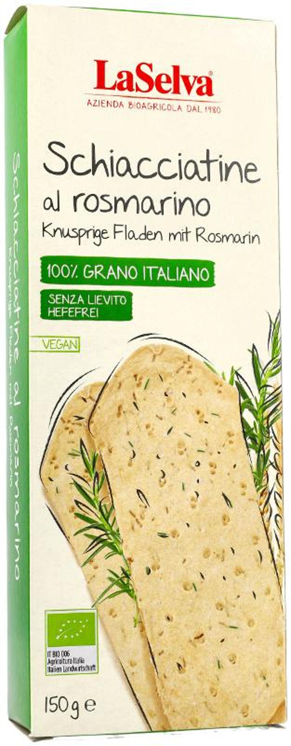 Produktfoto zu Knusprige Fladen Rosmarin LaSelva