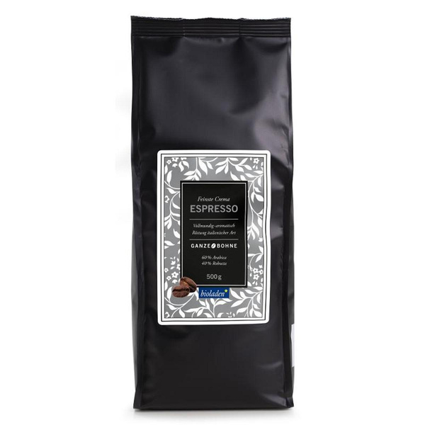 Produktfoto zu Espresso ganze Bohne 500 g statt 12,99€