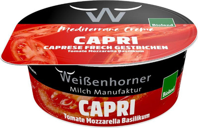 Produktfoto zu Capri Frische Creme - Tomate, Mozzar., Basilikum