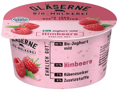 Produktfoto zu Joghurt pur Himbeere 3,5%