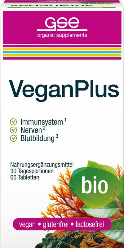 Produktfoto zu Vegan Plus mit Vit.B12, B3, Eisen, Jod und Calcium