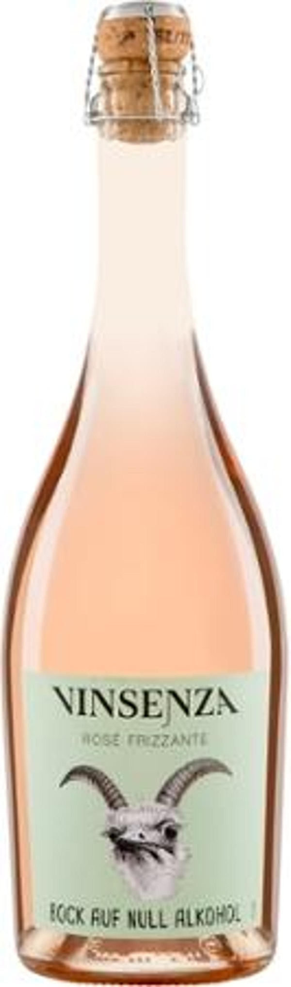 Produktfoto zu VINSENZA Rosé Frizzante alkoholfrei 6x0,75l