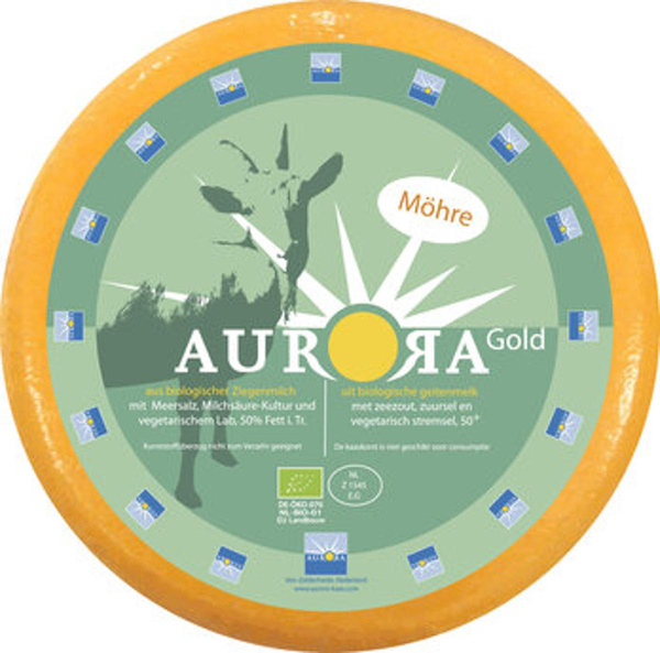 Produktfoto zu Ziegen Gouda Möhre 50%