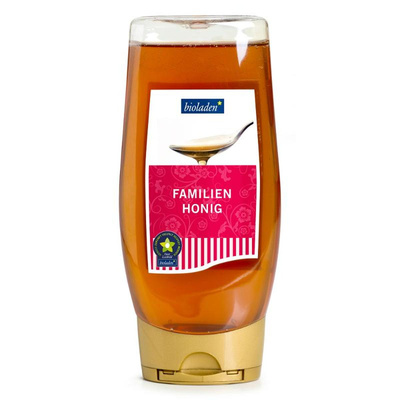 Produktfoto zu Familienhonig flüssig Spender 500g