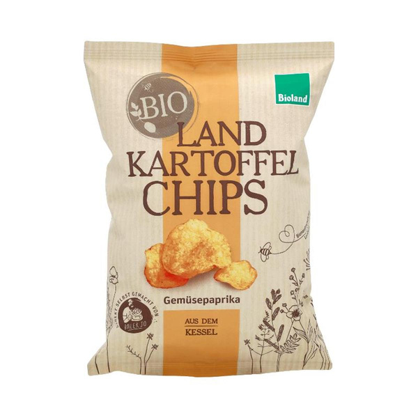 Produktfoto zu Kartoffelchips Gemüsepaprika