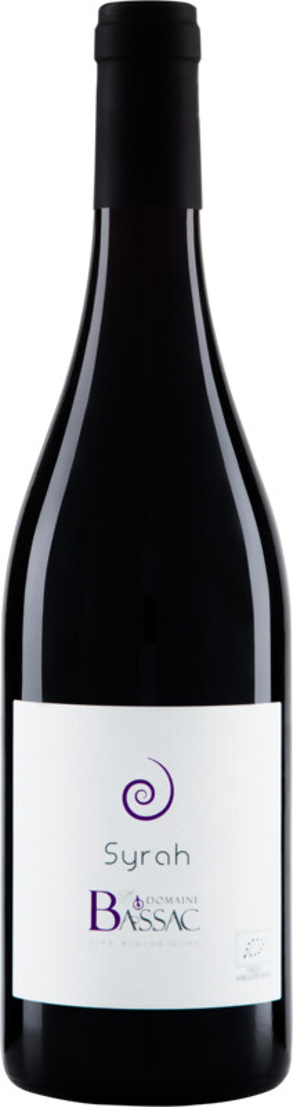 Produktfoto zu Syrah LA CIRCULADE Côtes de Thongue 2022 Domaine Bassac 6x0,75l