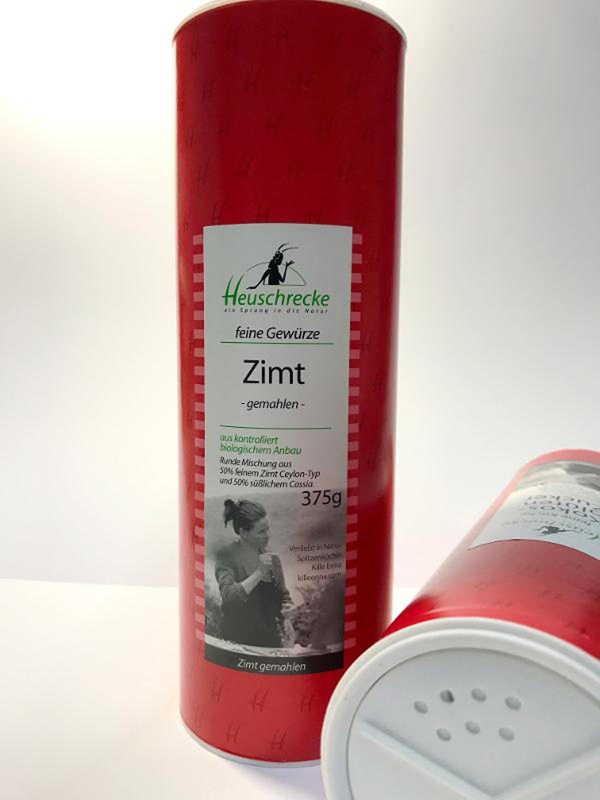 Produktfoto zu Zimt gemahlen Dose 375g