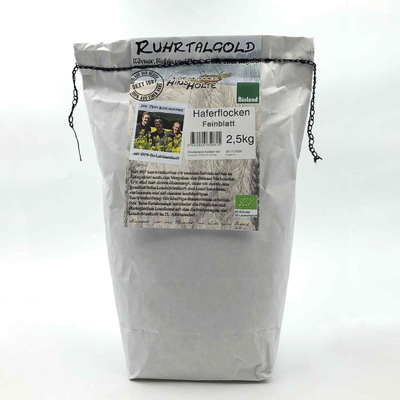 Produktfoto zu Haferflocken Feinblatt Ruhrtalgold 2,5kg