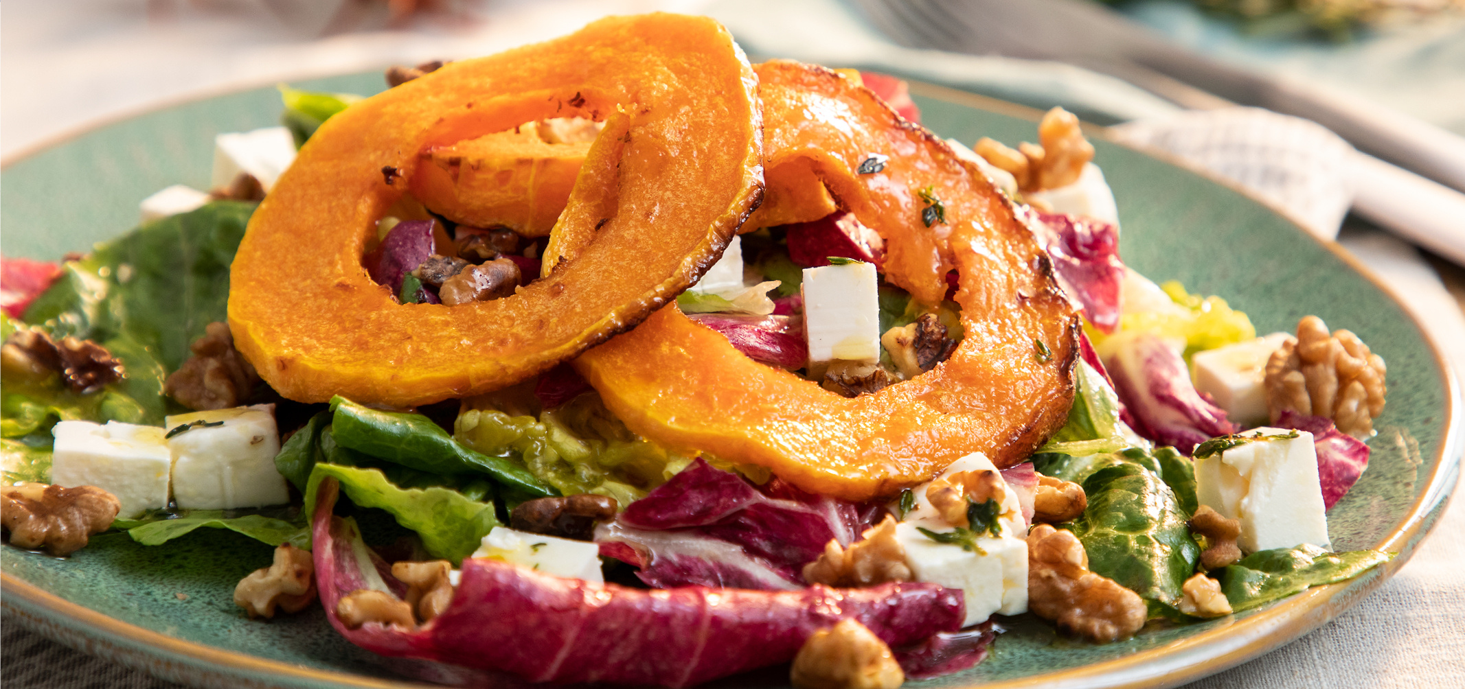 Herbstlicher Salat