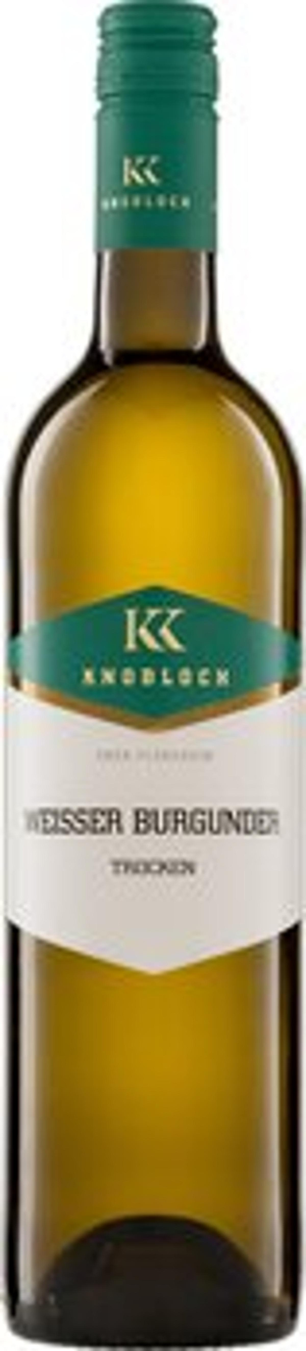 Produktfoto zu Weißburgunder Knobloch 6x0,75l