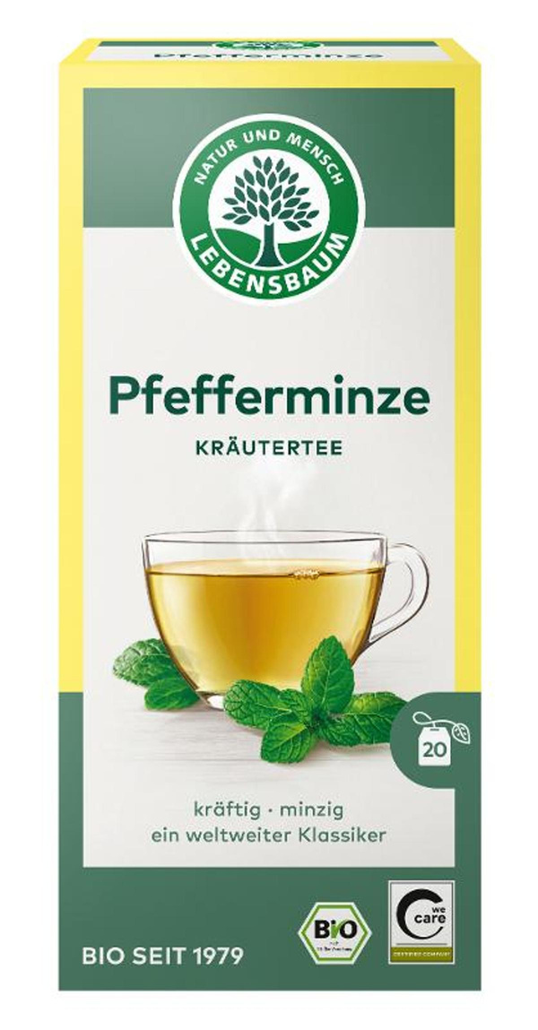 Produktfoto zu Pfefferminztee demeter TB