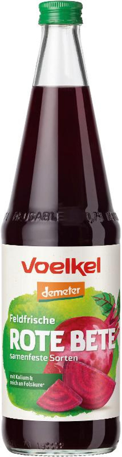 Produktfoto zu Feldfrischer Rote Bete Saft  Demeter