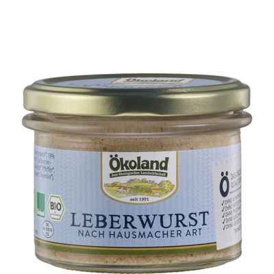 Produktfoto zu Leberwurst Hausmacher Art im Glas