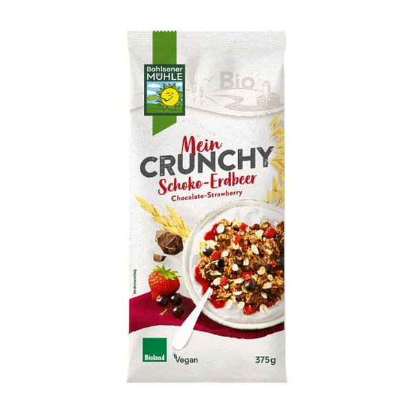 Produktfoto zu Mein Crunchy Schoko Erdbeer Cassis