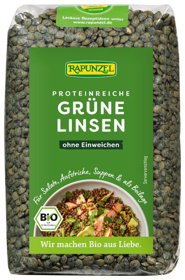 Produktfoto zu Linsen grün