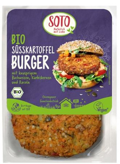 Produktfoto zu Süßkartoffel-Burger