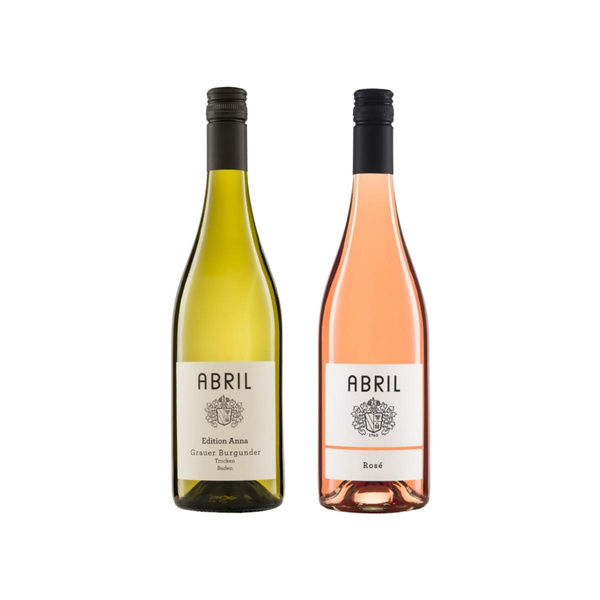 Produktfoto zu Weinpaket Abril - Grauburgunder & Spätburgunder Rosé