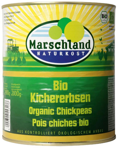 Produktfoto zu Kichererbsen 2,9l Dose