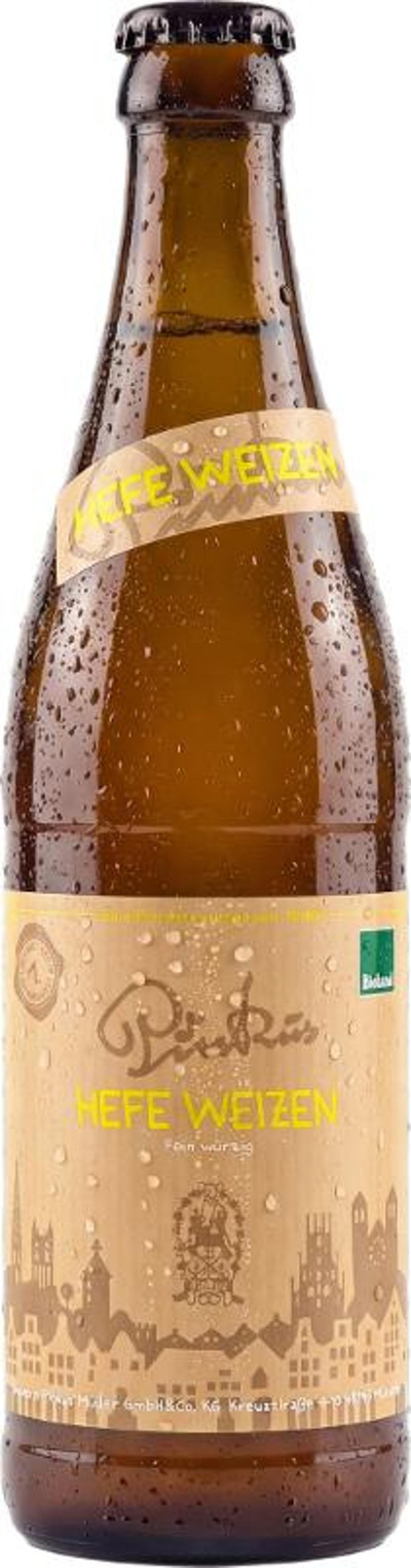 Produktfoto zu Pinkus Hefeweizen  8 x 0,5l