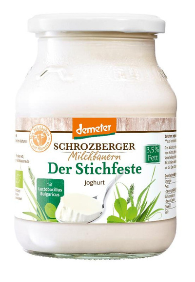 Produktfoto zu Joghurt stichfest 3,5%