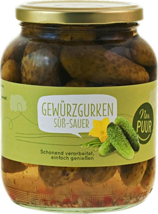 Produktfoto zu Gewürzgurken 680g  28.08