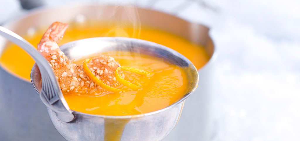 Karotten-Orangensuppe