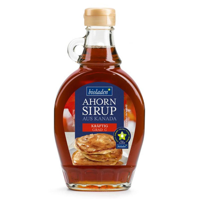 Produktfoto zu Ahornsirup Grad C bioladen (kräftig)