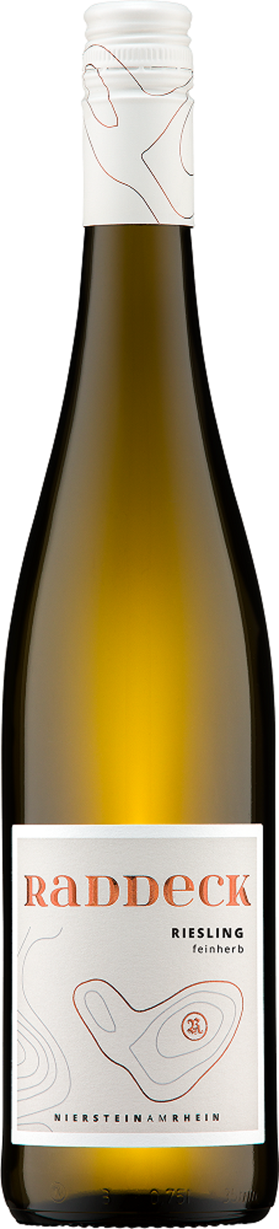 Produktfoto zu Riesling feinherb 6x0,75l Weingut Raddeck