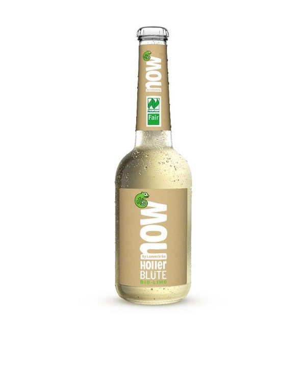 Produktfoto zu now Holunderblüte 0,33l