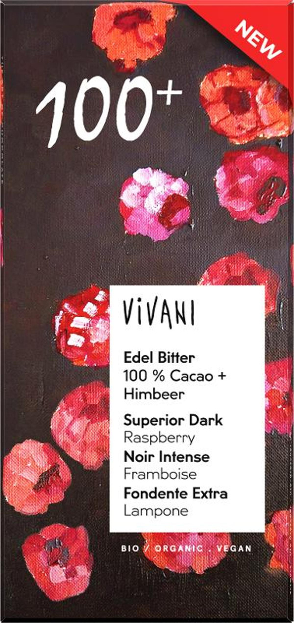 Produktfoto zu Edel Bitter 100% und Himbeere