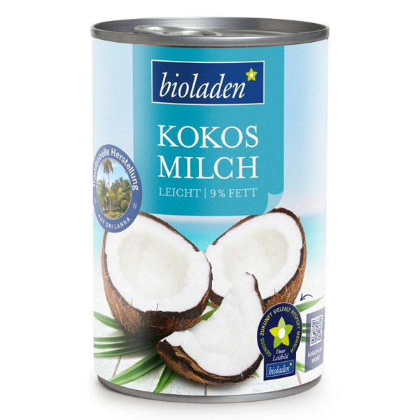 Produktfoto zu Kokosmilch fettarm 9% bioladen