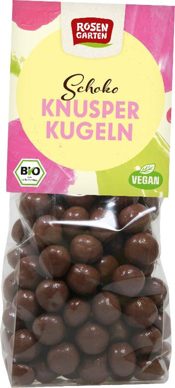Produktfoto zu Vegane Schoko Kugeln mit Knusperkern statt 3,99€