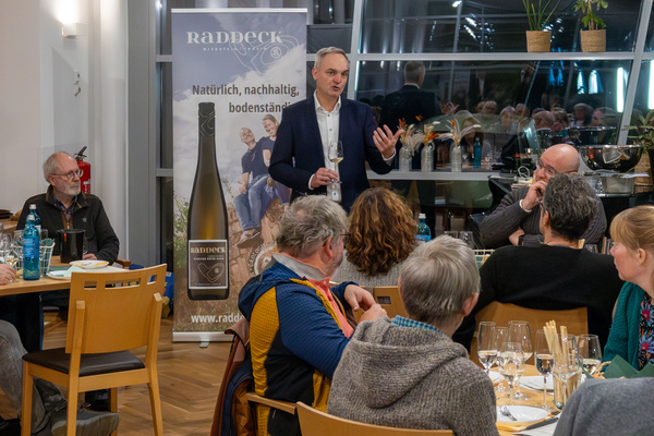 Weinprobe mit dem Weingut Raddeck