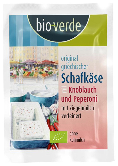 Produktfoto zu Schaf Feta mit Knoblauch u. Peperoni
